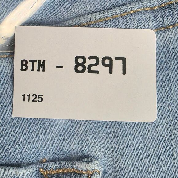 KanCan High Rise Skinny Jeans 7/27 Light Wash Distressed - Picture 13 of 13